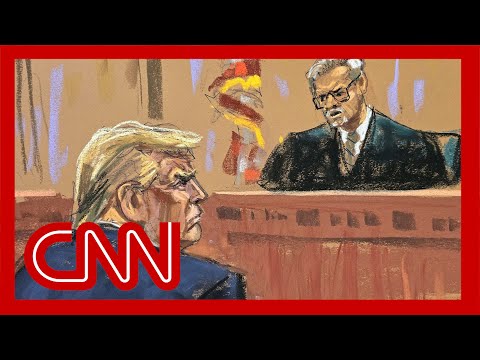 Judge says he won’t tolerate Trump’s cursing and head shaking.