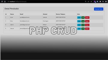 PHP CRUD CHALLENGE | PEMROGRAMAN WEB