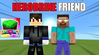 Herobrine becomes my Friend in Lokicraft Hindi screenshot 3