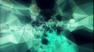 Plexus Blue Green VJ Tunnel