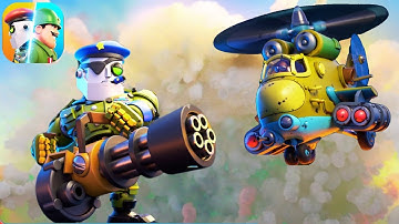 Rebel Bots: Epic War PvP Clash Gameplay | Walkthrough | Tutorial (Android, iOS)