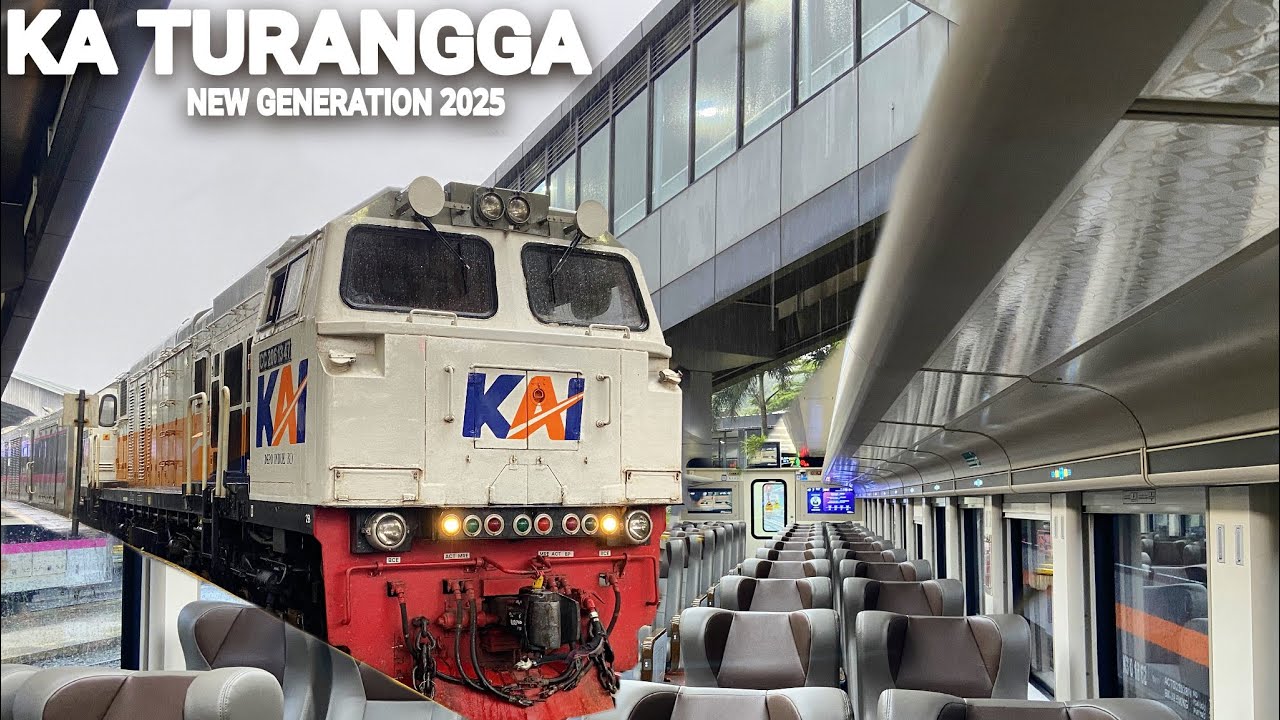 PERJALANAN MALAM LEBIH MURAH MENUJU BANDUNG‼️Layanan Terbaru KA Turangga Eksekutif New Generation
