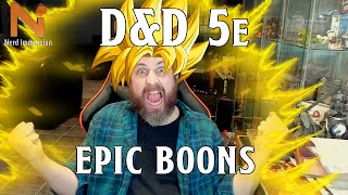 D&D 5e Epic Boons | Nerd Immersion