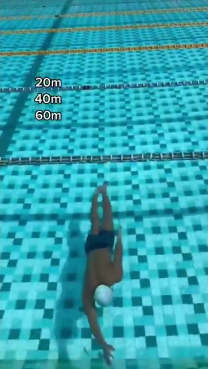 Timboi Ditantang Underwater 60 Meter Tanpa Nafas! Emang bisa?😱