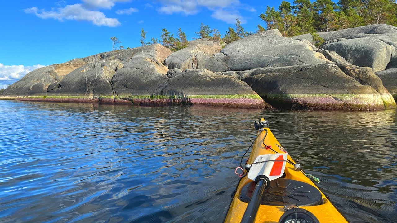 SeaKayakingSweden - 3 Days in September in Beautiful Northern Stockholm Archipelago