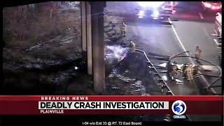 VIDEO: Deadly vehicle fire Plainville