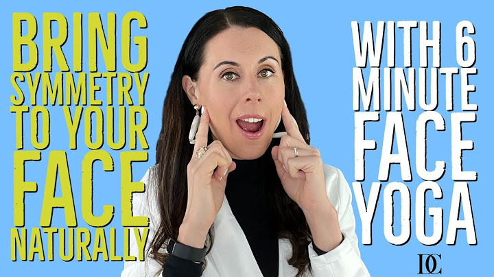 Bring Symmetry To Your Face Naturally With 6 Minute Face Yoga