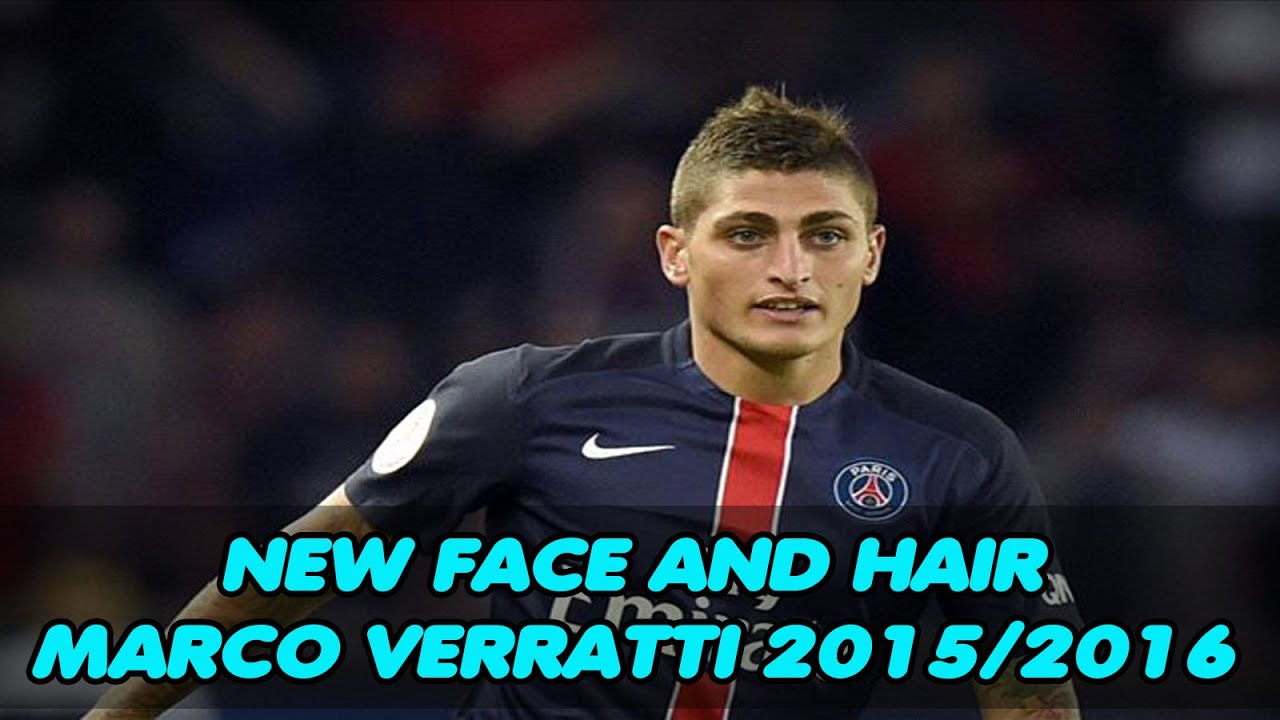 NEW FACE AND HAIR MARCO VERRATTI 2015/2016 | PES 2013 ...