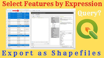 Attribute Query in QGIS | Select by Expression in QGIS | Expression Builder | Attributes Table