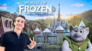 JE VISITE ENFIN LE WORLD OF FROZEN 🤩