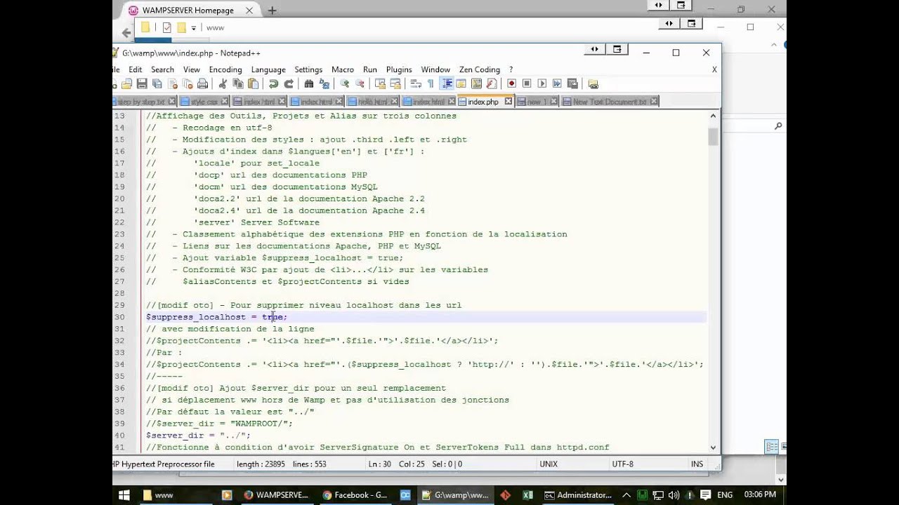Project Links Do Not Work On Wamp Server Youtube
