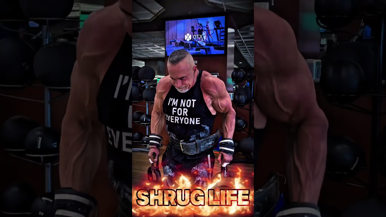 SHRUG LIFE #shruglife #motivation #muscle