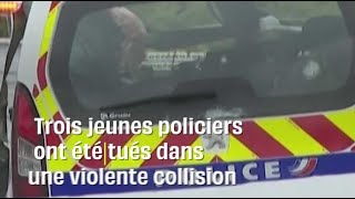 Accident de Villeneuve-d’Ascq : Ce que l'on sait sur la mort des trois policiers #shorts