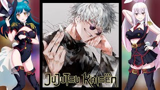 Mato Seihei No Slave React To Yuuki As Gojo Satoru || Jujutsu Kaisen || Gacha React