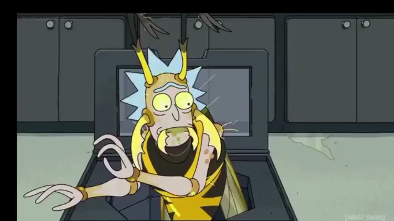 hail wasp hitler??? rick and morty