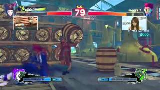 2011-11-10 Ssf4 Ae Kayo Police 佐藤かよNico Live