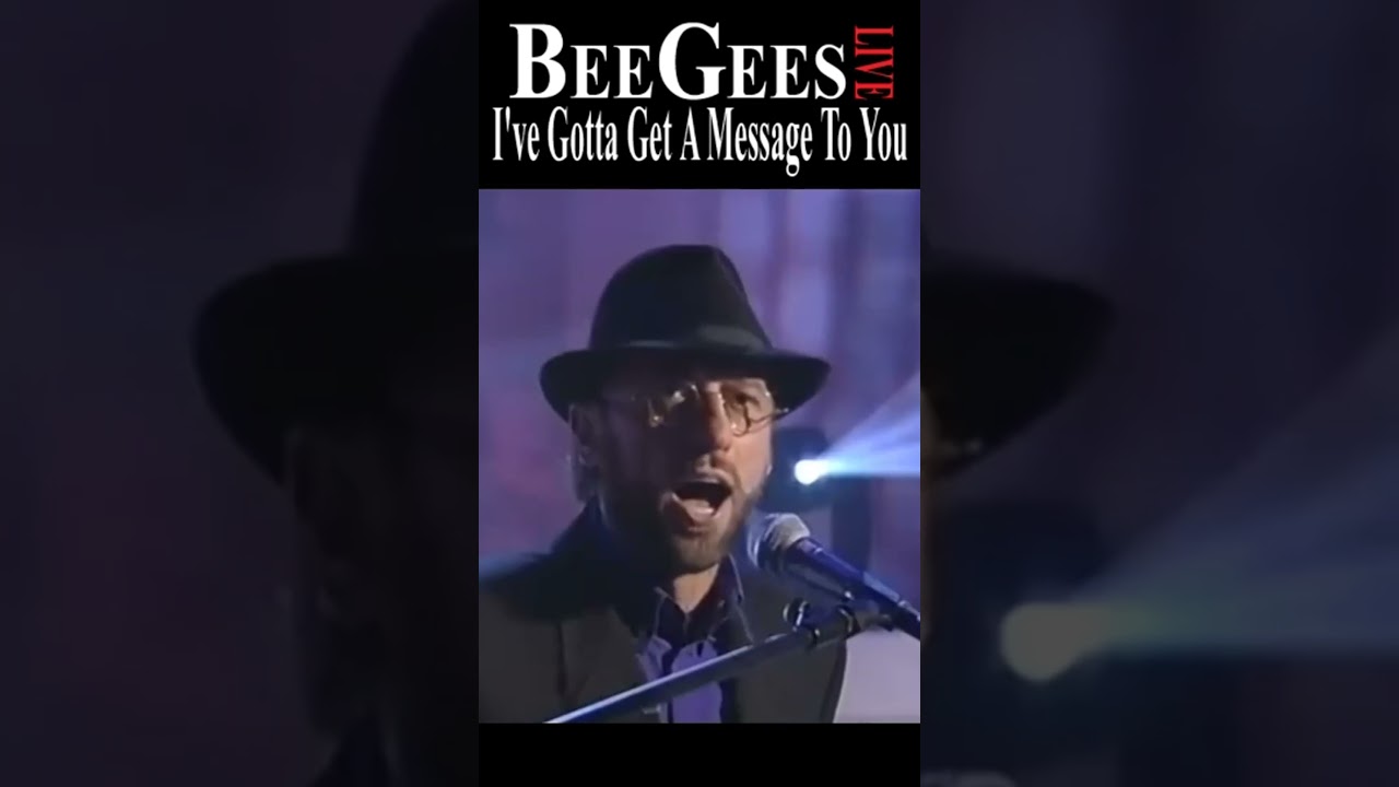 Bee Gees Live “Íve Gotta Get A Message To You” 1998 Part 3