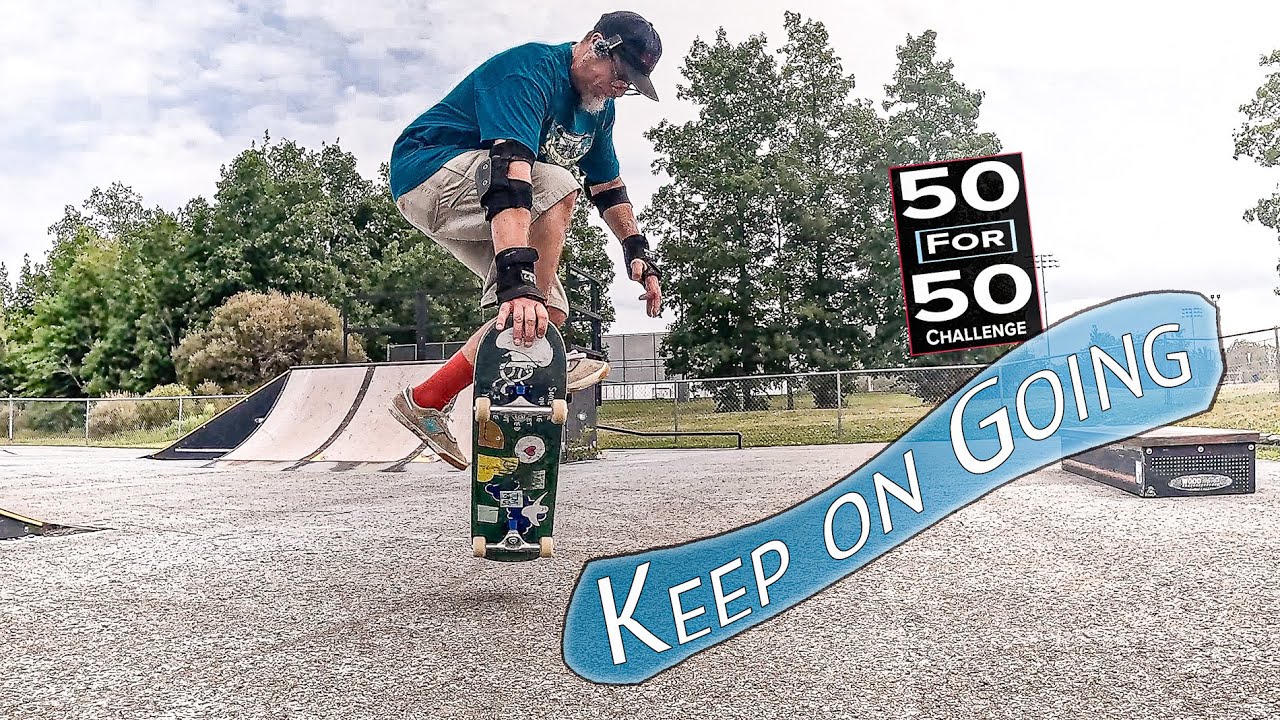 50 for 50 round 3 (tricks 21–30): Skateboarding challenges at age 50