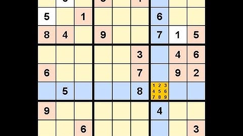 How to Solve New York Times Sudoku Hard March 21, 2019