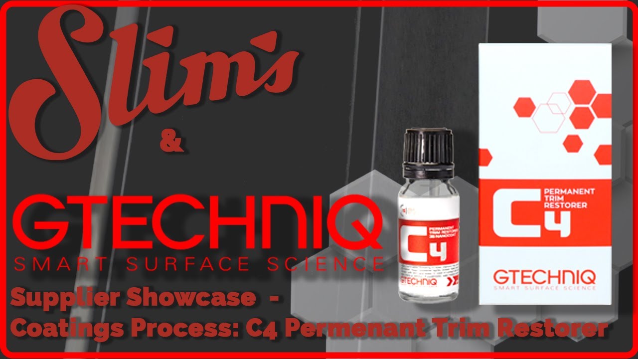 Buy Gtechniq C4 Permanent Trim Restorer Slim's — Slims Detailing