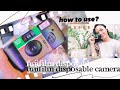 FUJIFILM DISPOSABLE FILM CAMERA /beginner friendly & affordable / review & how to use / Philippines