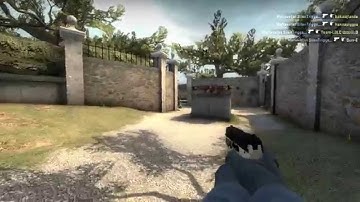 CSGO P2000 5hs Ace on CT Pistol round HD1080p 60Hz