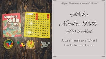 Abeka Numbers Skills K5 Workbook & Lesson Walkthrough