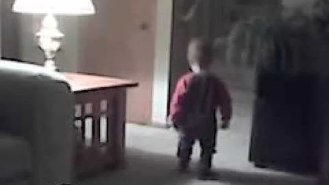 Little Tony gets his groove on!