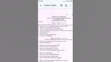 operating systems important questions previous year..