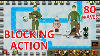 Blocking Actions | Level 10 | Hellfighters in Little Commander WWII TD screenshot 4