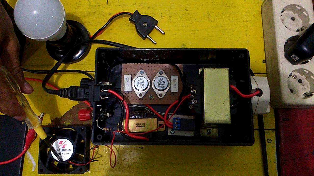 Inverter Otomatis Sederhana YouTube Inverter Otomatis Sederhana YouTube