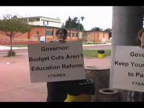 CSUMB Rally against budget cuts