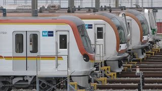 メトロ有楽町線・副都心線 17000系落成! 新木場車両基地の様子