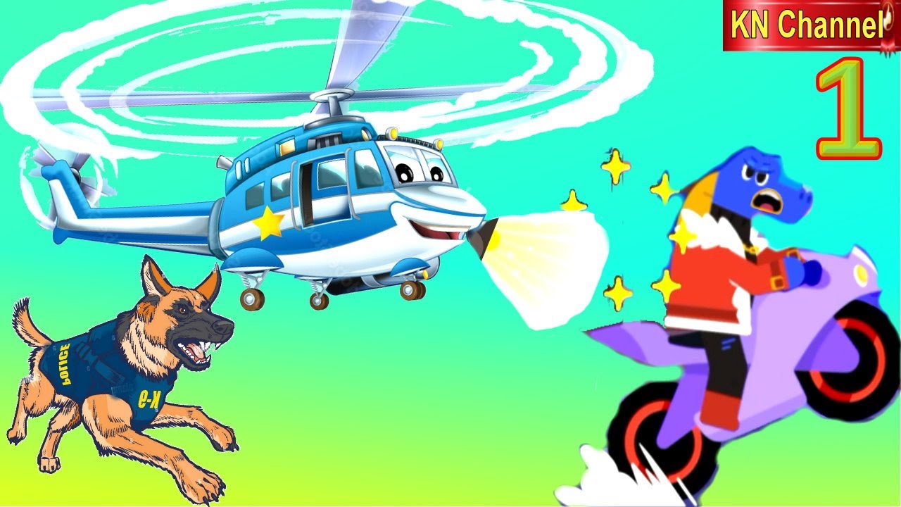 CHÓ CẢNH SÁT LÀM NHIỆM VỤ CÙNG MÁY BAY CẢNH SÁT | REVIEW GAME KN Channel