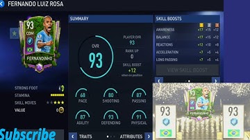 Fifa Mobile Spring Showdown New Event | Fernandinho 93 ovr CDM