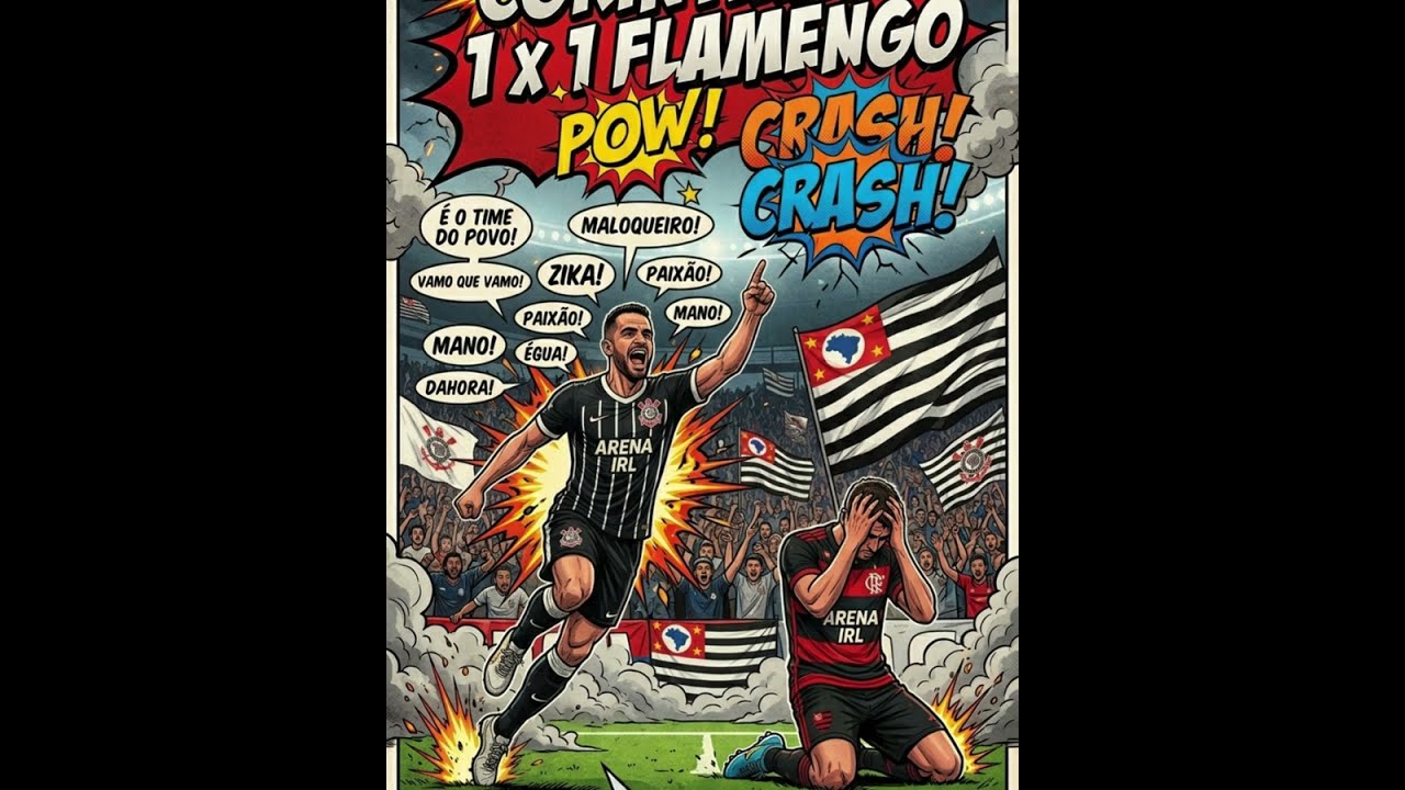 🔴Corinthians 1x1 Flamengo: Análise O Dia-RJ e Gols do Clássico 2026#fyp