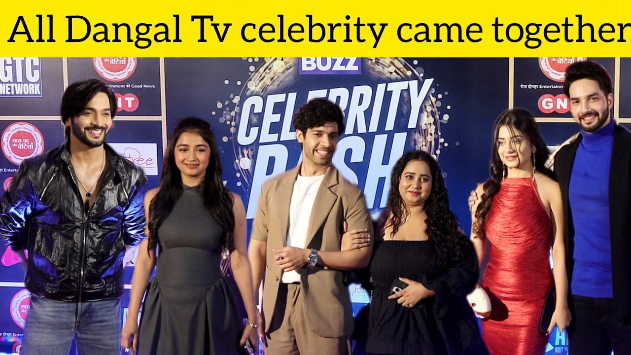 Dangal Tv all actors Suraj,ruhi,divyam radhika, party me ek saath nazar aye celebrity bash party me