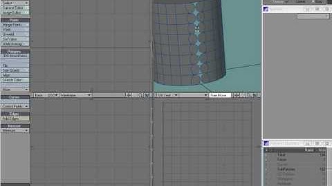 UV Cylinder LightWave Part1