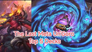 Итоги Ун'горо. Топ 5 Сильнейших колод завершения меты.Hearthstone Затерянный город Ун'горо