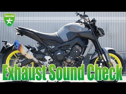 2014- MT-09 社外マフラー 音質は最高です。 2014- MT-09 社外