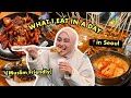 WHAT I EAT IN A DAY 🇰🇷 IN SEOUL📍BEST MUSLIM FRIENDLY RESTAURANT 😍 STREETFOOD WINTER ❄️ image