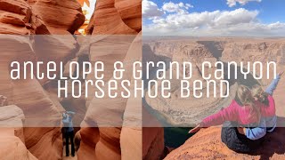 USA 3 | Antelope Canyon, Horseshoe bend, Grand Canyon