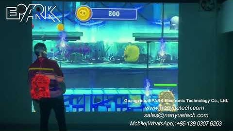 EPARK 3d games, new amusement park crazy magic interactive wall, interactive floor projection