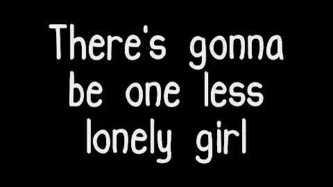 One Less Lonely Girl - Justin Bieber + Lyrics ( My World Studio Version )