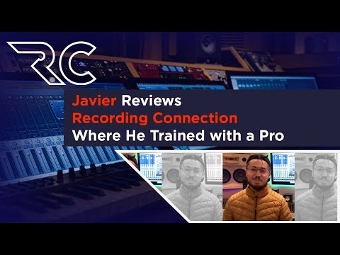 Recording Connection Review by Student Who Trained with Pro Audio Engineer