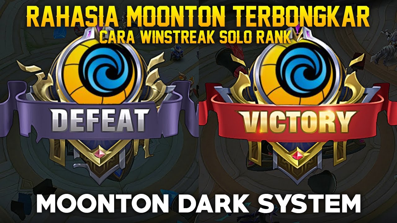 Dark System CARA MUDAH MENGATASI MOONTON DARK SYSTEM (SOLO RANK) | Mobile Legends ...