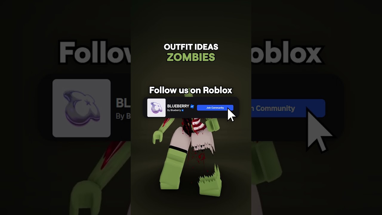 Zombies Outfits #RobloxdDessUp | Blueberry UGC 💙
