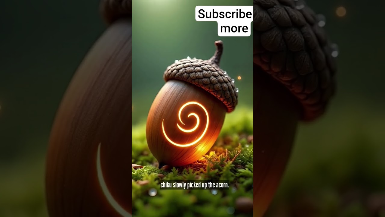 The magical acorn rabbit.