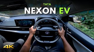 TATA NEXON EV FACELIFT - POV Test Drive #18 | ENJE