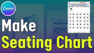 How to Make Seating Chart with Canva - Simple Tutorial